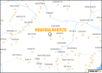 map of Moukoulakenzo