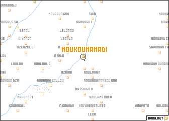 map of Moukoumamadi