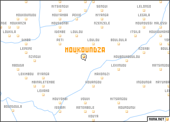 map of Moukoundza