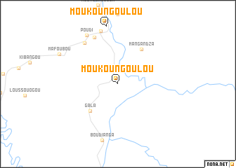 map of Moukoungoulou