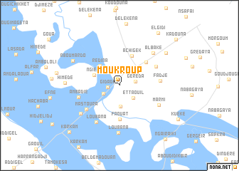 map of Moukroup