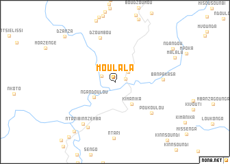 map of Moulala