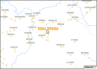 map of Moulandou