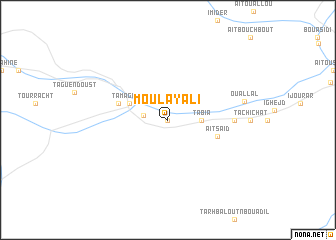 map of Moulay Ali