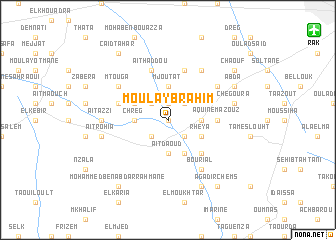 map of Moulay Brahim