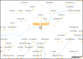 map of Mouldikht