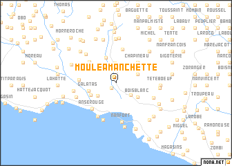 map of Moule à Manchette