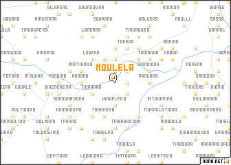 map of Mouléla