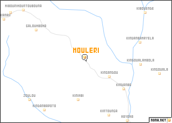 map of Mouléri