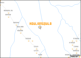 map of Mouliangoula