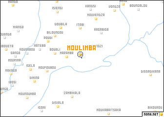 map of Moulimba
