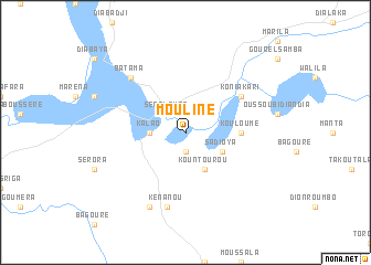 map of Mouliné