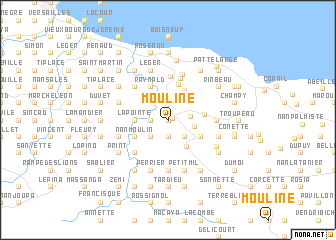 map of Mouline