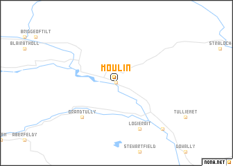 map of Moulin