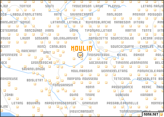 map of Moulin