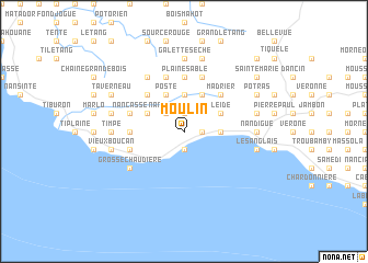 map of Moulin