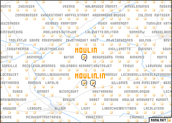 map of Moulin