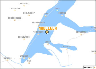 map of Moulléla