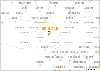 map of Moulola