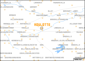 map of Moulotte