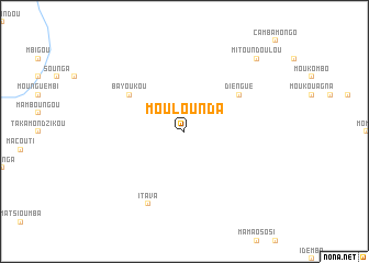 map of Moulounda