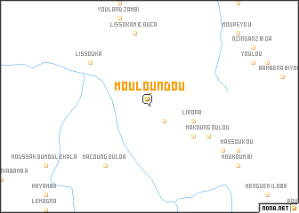 map of Mouloundou