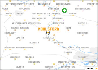 map of Moulsford