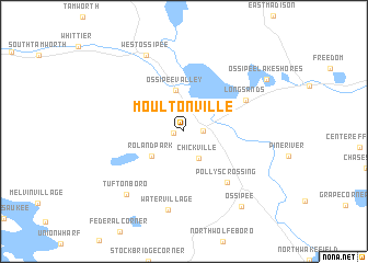 map of Moultonville