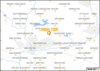 map of Moulton