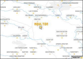 map of Moulton