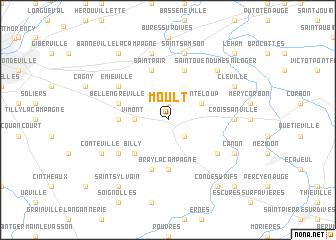 map of Moult