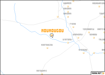 map of Moumougou