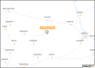 map of Moumour