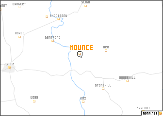 map of Mounce