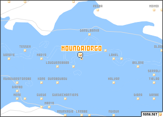 map of Moundaï Orgo
