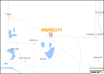 map of Mound City