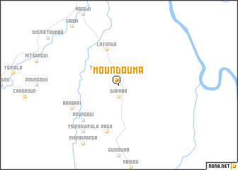 map of Moundouma