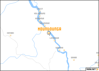 map of Moundounga