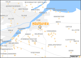 map of Mound View