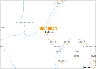 map of Mounenga