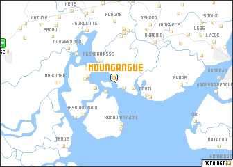 map of Moungangué