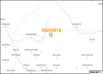 map of Moungata