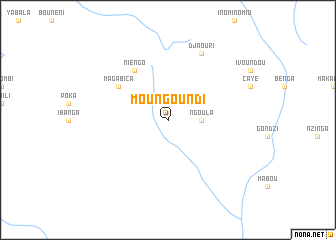 map of Moungoundi