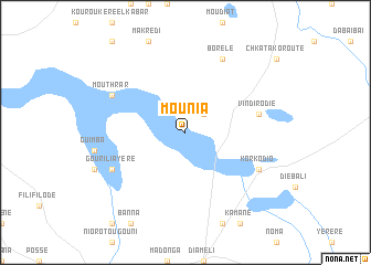 map of Mounia