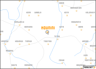 map of Mounini