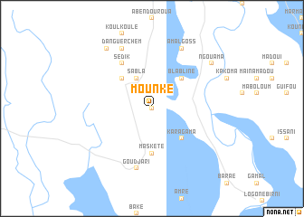 map of Mounké