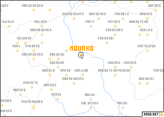 map of Mounko