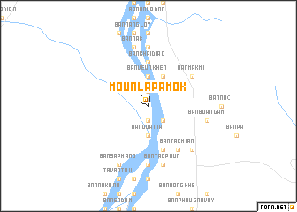 map of Mounlapamôk