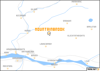 map of Mountain Brook