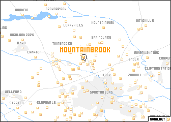 map of Mountainbrook